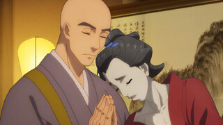 [Monks are also romantic] The rich young master puts on heavy makeup to seduce the enlightened monk: