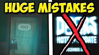 7 BIGGEST MISTAKES that DOORS has MADE...