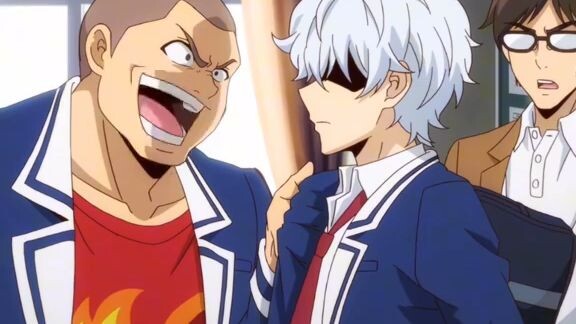 The new transfer student scared the school bully