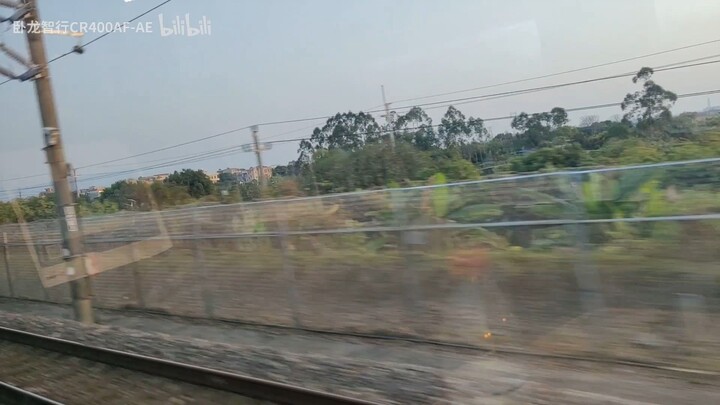 จีนCRH1aกวางสีลึกintercity c 7087ที่199กม. /ม.ผ่านอย่างรวดเร็ว