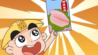 【号食仔动画】鸡胸肉吃腻了吧！要不也尝尝鱼排~