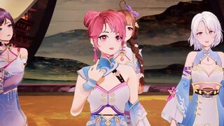 "I have breasts!" The teammate's graceful figure aroused a strange desire to win! The front armor of