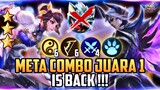 META COMBO JUARA 1 IS BACK !! MAGIC CHESS MOBILE LEGENDS TERBARU