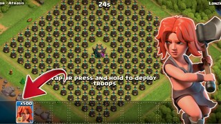 500 Valkyrie vs Bomb Towers (Clash of Clans)