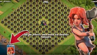 500 Valkyrie vs Bomb Towers (Clash of Clans)