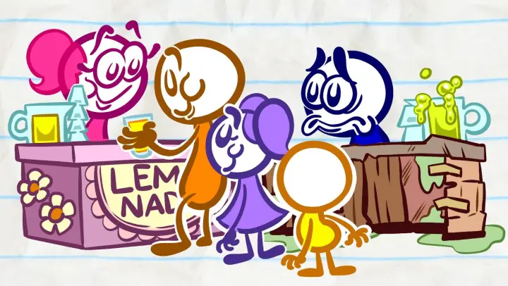 Pencilmate Loves LEMONADE! | Animated Cartoons Characters | Animated Short Films