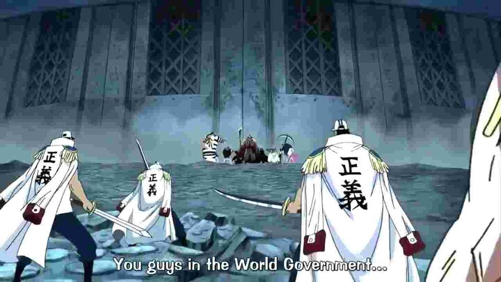One Piece Whitebeard Death To The Grandline