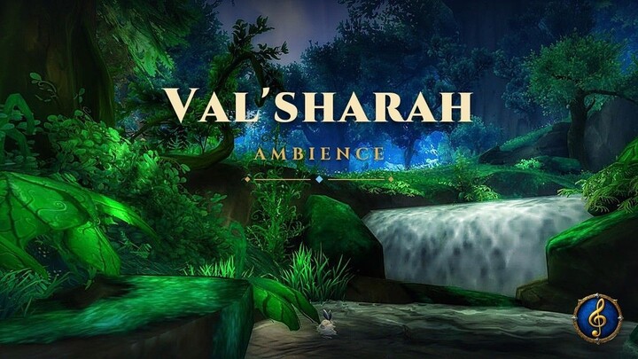 Sacred Forest Ambience — Relaxing Druid Music for Sleep & Study (Val'sharah, WoW)
