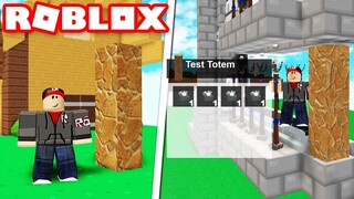 THE SECRET HACKED TOTEM!! Roblox Skyblock