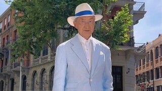 OOTD: جد يبلغ من العمر 86 عامًا يتحدى تعليقات المتابعين حول كيفية ارتداء الملابس في حفل الزفاف