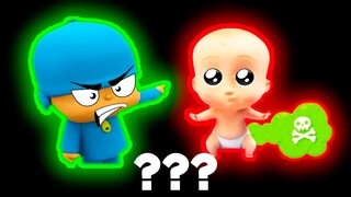 Pocoyo & Boss Baby "Go Away! & Fart" Sound Variations in 49 seconds