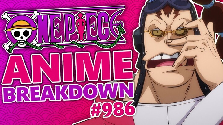 Fighting MUSIC!! One Piece Episode 986 BREAKDOWN
