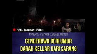 GENDERUWO BERLUMUR DARAH MAKAN SESAJEN #shorts