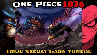 SPOILER ONE PIECE 1036 - TINJU LUFFY SETARA YONKOU‼️| DEJAVU ROGER VS SHIROHIGE | SPOILER OP 1036