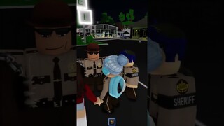 Ketika Aku Dan Adiku Menjadi Sherif Di Game Roblox Brookhaven