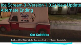Ice Scream 3 (Version 1.0.2) New Update - Alternate Ending