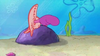 How does Patrick eat?