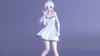 [MMD·3D]Haku's Modern Dance with Long Legs