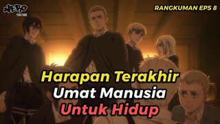 SERANGAN BALIK DARI UMAT MANUSIA  ALUR CERITA ANIME ATTACK ON TITAN FINAL PART 2