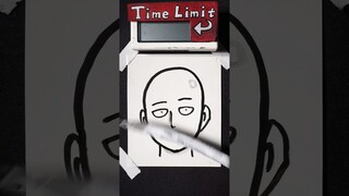 Drawing SAITAMA in 20 Seconds