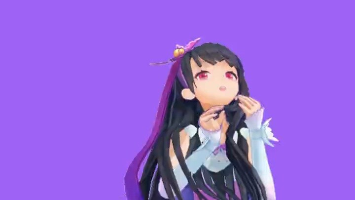 [MMD action distribution] Strong wind, strong wind, strong wind, big back head, strong wind オールバック