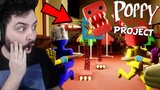 Project Playtime: NOVA GAMEPLAY DE POPPY PLAYTIME PROJECT! - CONTROLANDO O BOXY BOO E HUGGY WUGGY !