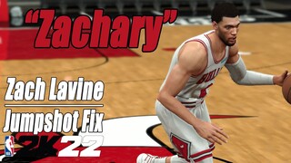 Zach LaVine Jumpshot Fix NBA2K22