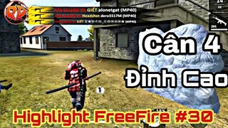 [Highlight FreeFire] #30 Xử lý Đỉnh Cao Đấm không trượt phát nào | AFK Quỷ Dữ