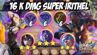 16K DAMAGE 3 STAR SUPER IRITHEL FEAT 3 STAR SUPER BRUNO ! 6 ARCHER 6 ASTRO 6 SUPERHERO ! MAGIC CHESS