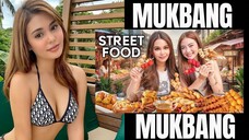 STREET FOOD MUKBANG WITH FYANG - IVANA ALAWI