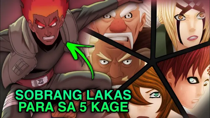 Might Guy God Level Mas Halimaw pa sa 5 Kage ðŸ”¥ | Naruto Tagalog Review