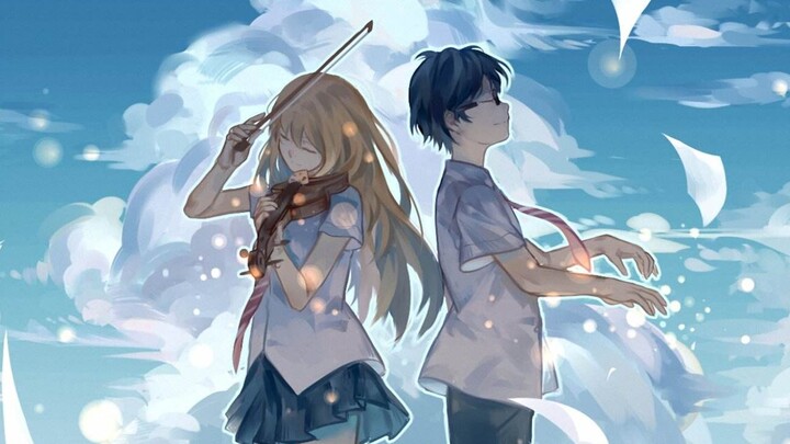 "Tear-jerking" Your Lie in April パズル Spring is coming soon