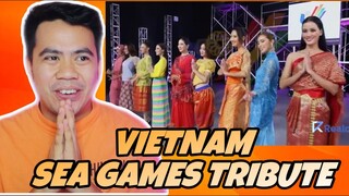 ATEBANG REACTION | MISS UNIVERSE VIETNAM 2022 TEAM MAU THUY PAYS TRIBUTE TO THE SEA ASIAN GAMES