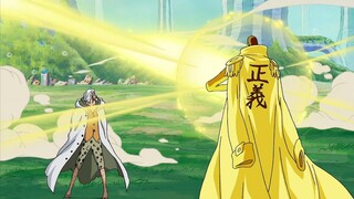 Rayleigh vs Kizaru Defeat the Straw Hats - One Piece English sub