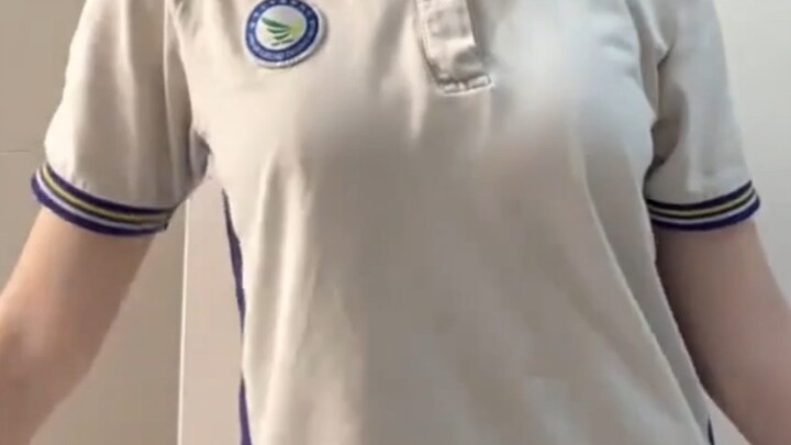 校服高中生，慢节奏手势舞超长版，好好享受你的国庆假期吧