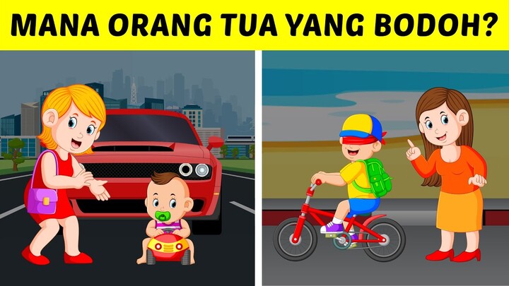 BENER-BENER HARUS FOKUS! UNTUK JAWAB TEKA-TEKI LOGIKA INI