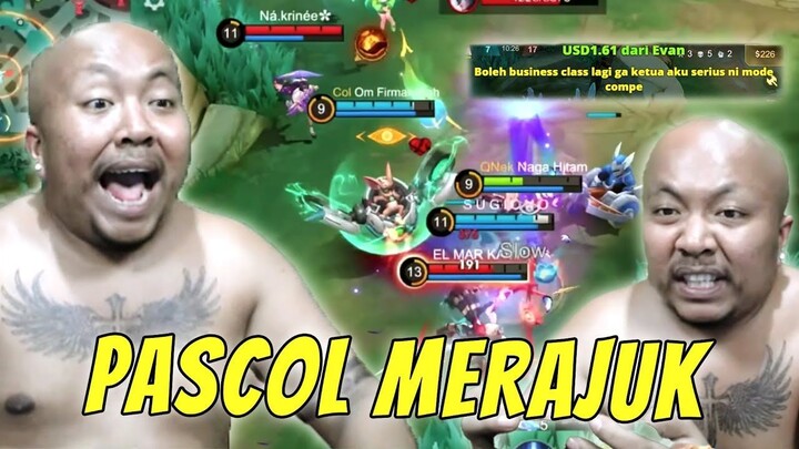PASCOL SAMPE MERAJUK KARENA DI TROLL !!!