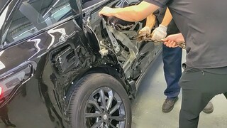 The outrageous fault encountered by the auto mechanic, the customer said the car door could not be o