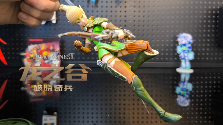童年女神唯一的可动玩具？龙之谷:破晓奇兵(精灵王座)1:12莉雅可动人偶测评