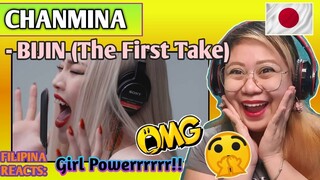 CHANMINA - BIJIN | The First Take || FIRST TIME TO REACT