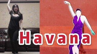 【小宝纸】Havana｜第一次玩Just dance尬舞 不许忍都给我笑着！｜switch舞力全开｜情迷哈瓦那｜新手小白有在试图努力了｜