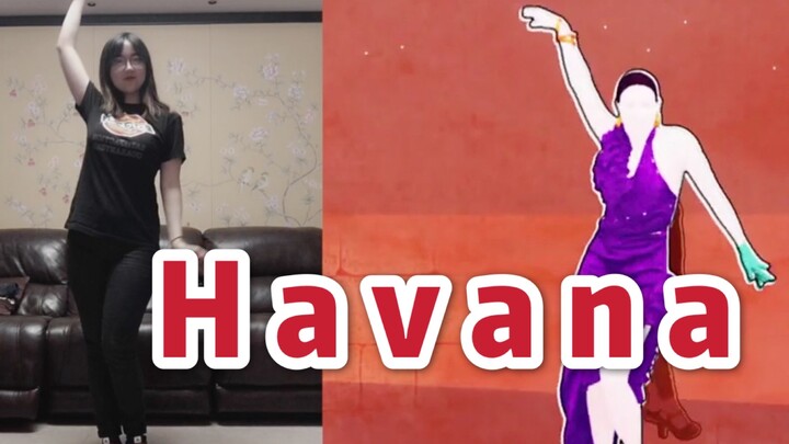 Play the Just Dance for the first time to BGM "Havana"