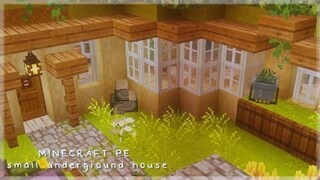 [Minecraft] Underground House | aesthetic speedbuild 🌿🍯