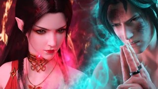 ⚔️蕭炎與美杜莎被困隕落心炎！女王陛下衣服直接被燒沒！性命危在旦夕！|斗破苍穹Battle Through the Heavens| Donghua Chinese Animation