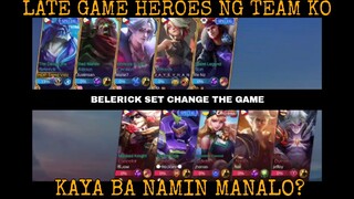 Tank Set Change Game, Lumaban hanggang Dulo ( Belerick Best Set Gameplay)