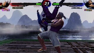 バーチャファイター eスポーツ　轟雷神ベネッサvs龍武帝ジェフリー　スプラッシュジェフリー　投げの威力ヤバイ　Virtua Fighter esports