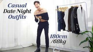 Casual Date Night Outfits l Random Fashion Challenge l 여자들이 좋아하는 6가지 남친룩 데이트룩 (랜덤 코디 챌린지)