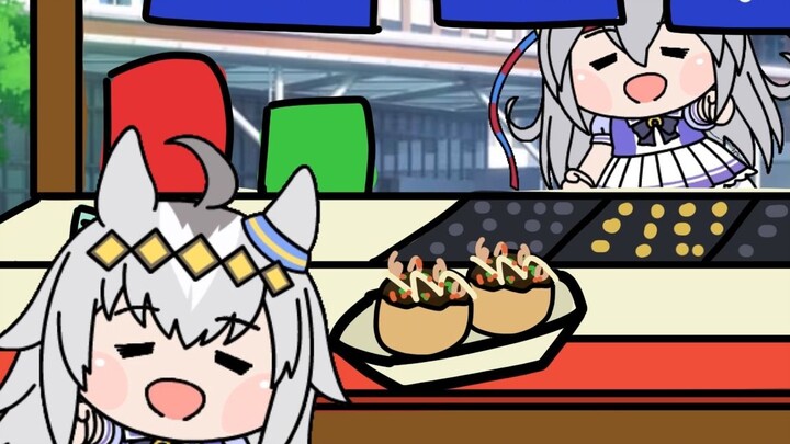 [Uma Musume: Pretty Derby Tanuki Animation] Quán ăn đóng cửa, Oguri Hat đi ăn...