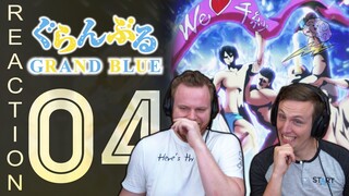 SOS Bros React - Grand Blue Episode 4 - Throw The Salt!!