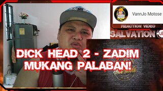 DicK Head 2 - Zadim ( Prod. by Anabolic Beats ) Review and Reaction video by xcrew